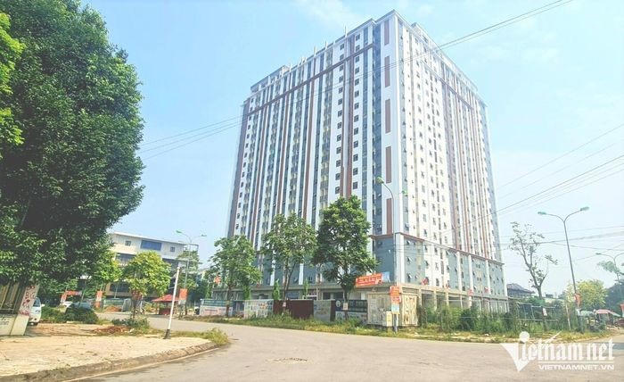 Khu nhà ở xã hội của Công ty CP Xây dựng – Phát triển nhà 379 "dính" nhiều sai phạm. &nbsp;