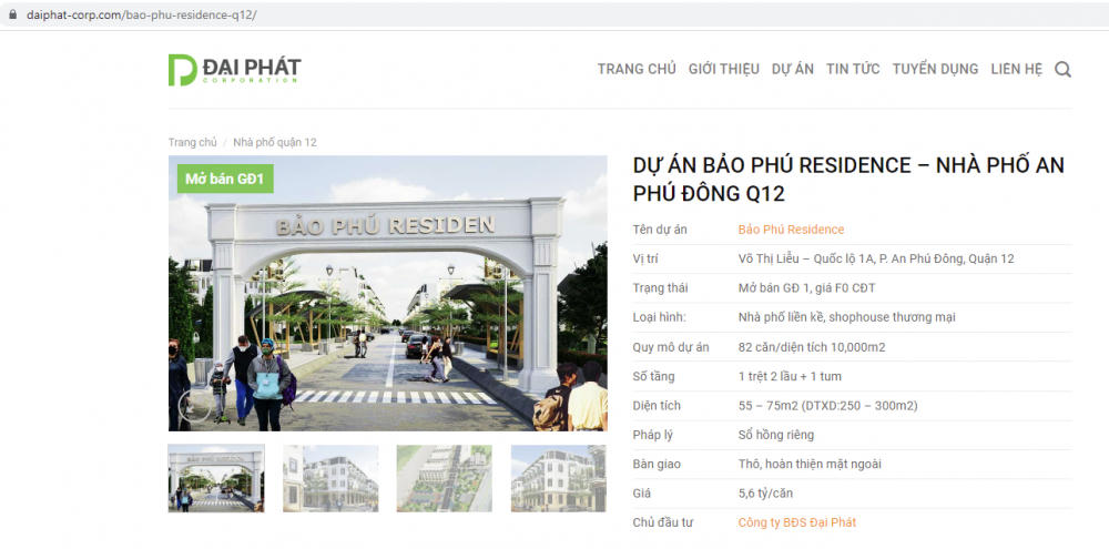 Đại Phát Corporation có đang 'phù phép' nhà ở riêng lẻ thành dự án 'khủng'?