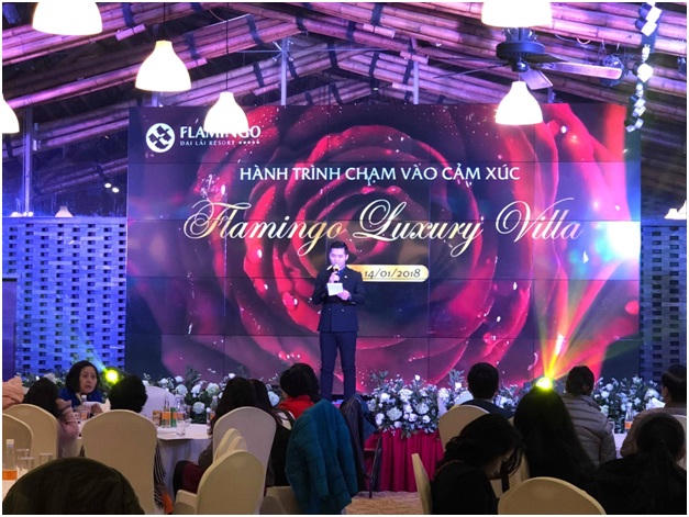 Thăng hoa trong cảm xúc với Lễ mở bán Flamingo Luxury Villa
