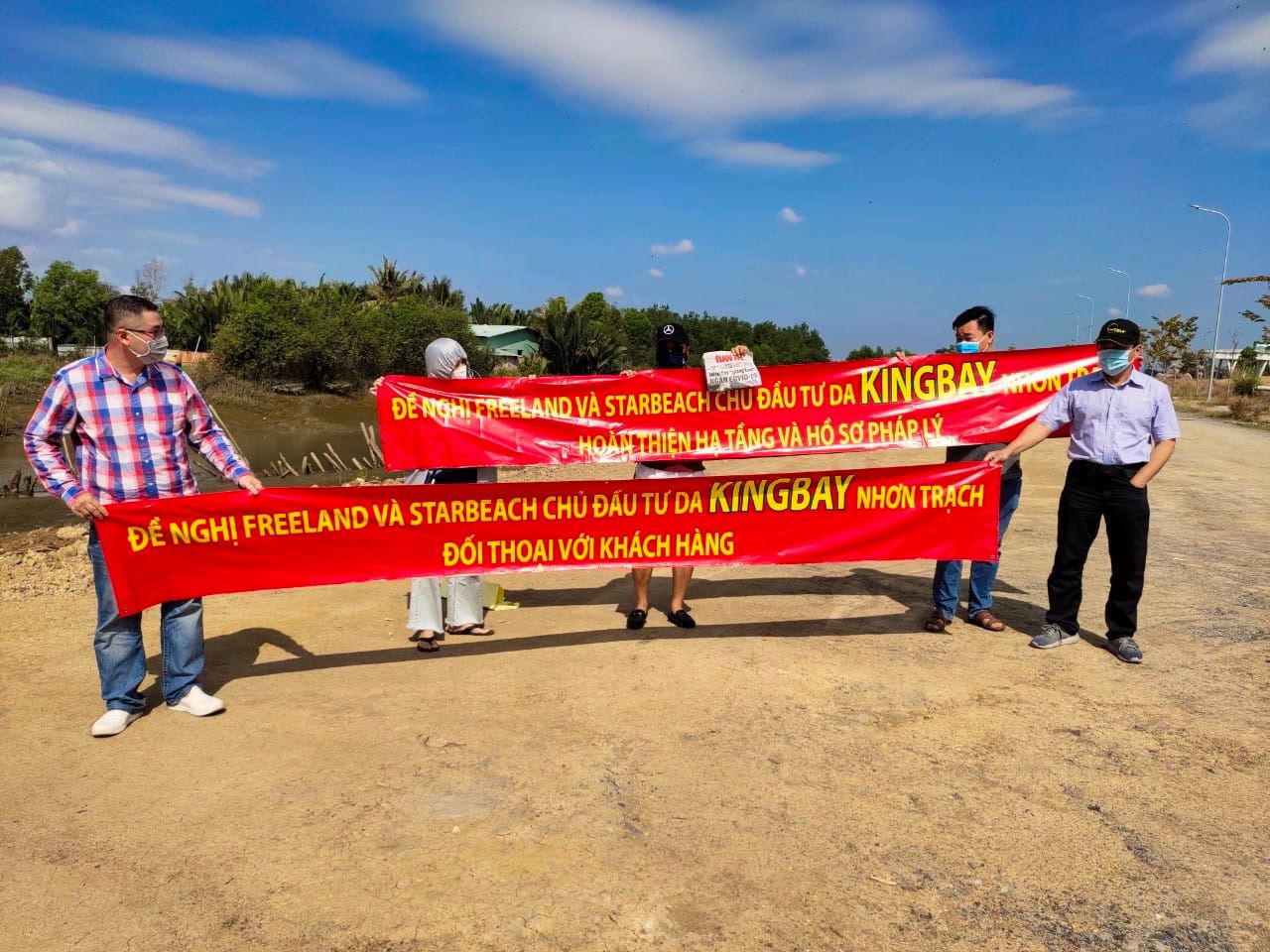 Công ty CP Free Land - chủ đầu tư dự án King Bay không cung cấp thông tin pháp lý dự án cho khách hàng &nbsp;