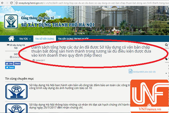 Nhà đã bàn giao, Sở xây dựng công bố dự án đủ điều kiện bán nhà “trên giấy” để làm gì? 