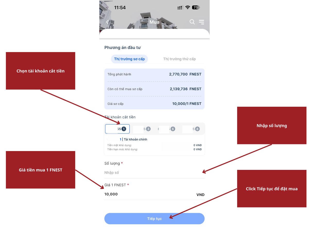 Dịch vụ Fnest VPS trên ứng dụng VPS SmartOne