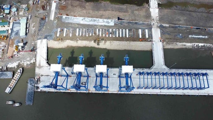 Một góc cảng Phước An (nguồn ảnh: Báo Lao Động) &nbsp;