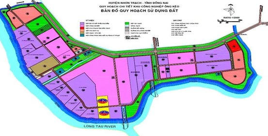 Quy hoạch KCN Ông Kèo - Đồng Nai. &nbsp;