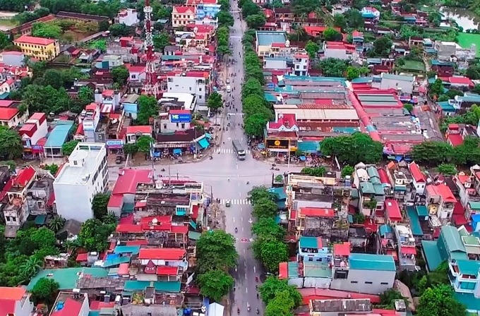 Một góc huyện Triệu Sơn, tỉnh Thanh Hóa. Ảnh: Internet