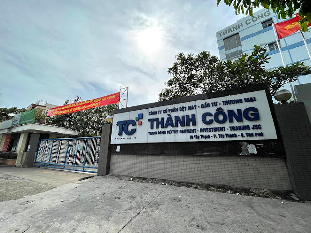 Dệt may Thành Công thiếu hơn 5,5 tỷ đồng tiền thuế