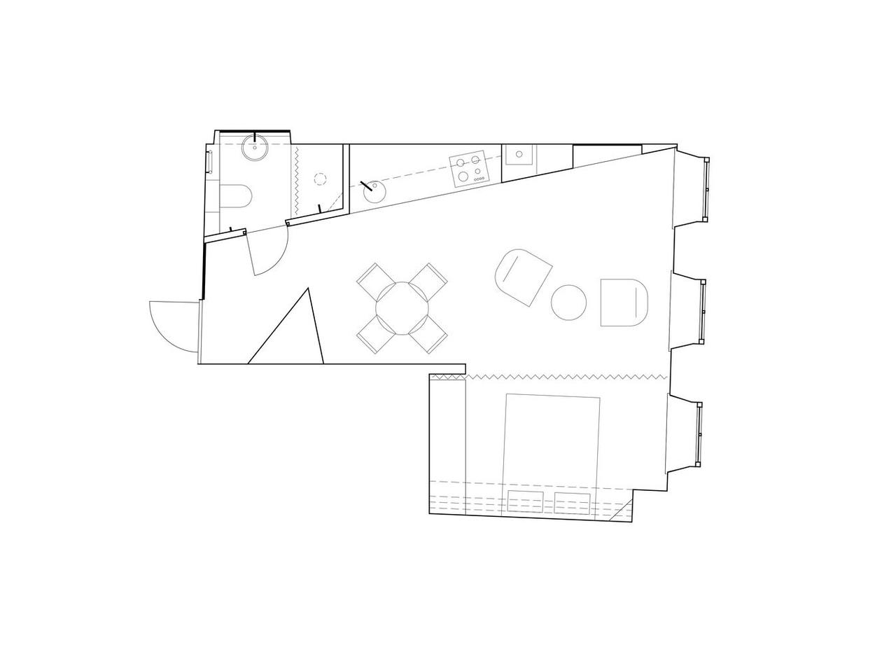 Tổng quan thiết kế căn hộ.