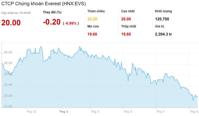 Chứng khoán Everest và ABS bị phạt nặng do khai gian hồ sơ phát hành trái phiếu liên quan vụ Tân Hoàng Minh