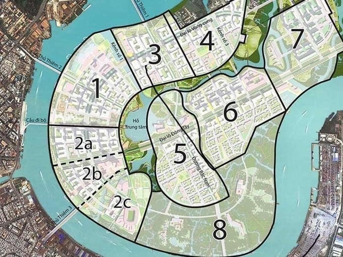 Lâm viên được quy hoạch là khu số 7. Ảnh Internet