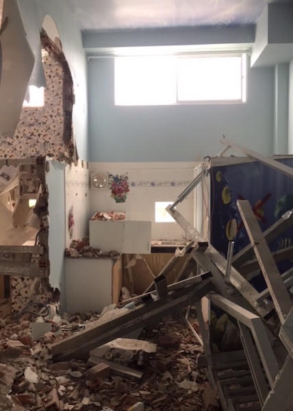 Bên trong một căn hộ mini tại chung cư 9X House bị cưỡng chế. &nbsp;