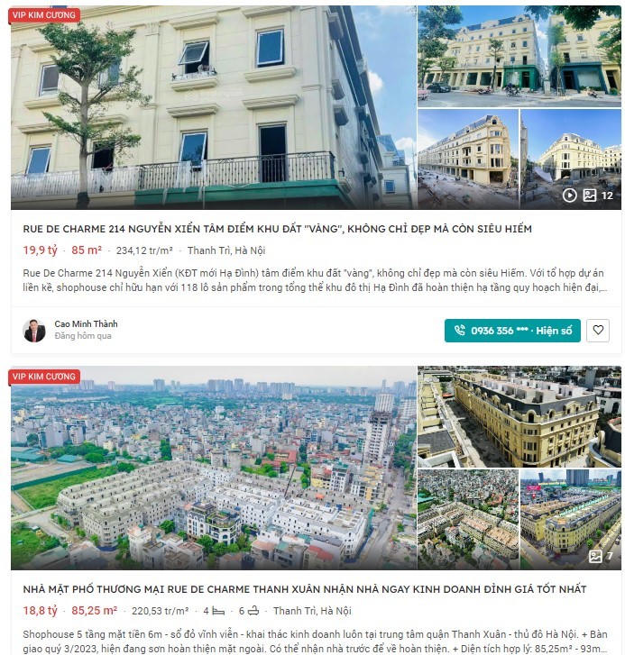 Loạt shophouse vắng bóng khách thuê