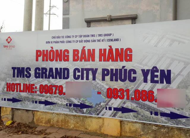 “Lướt sóng” tại dự án TMS Grand City Phúc Yên thu tiền khủng?