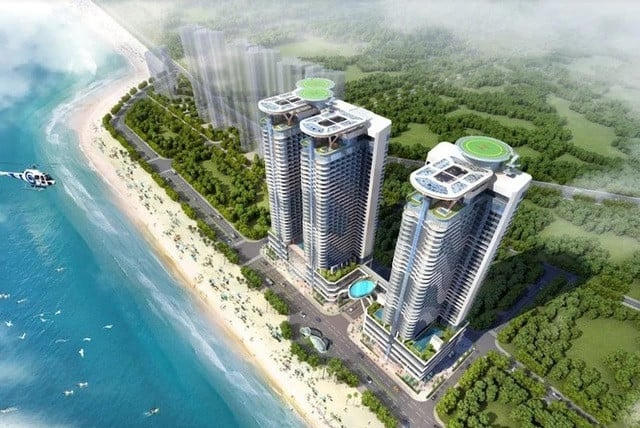 Phối cảnh dự án Trung tâm Bến du thuyền Hoàng gia &nbsp;