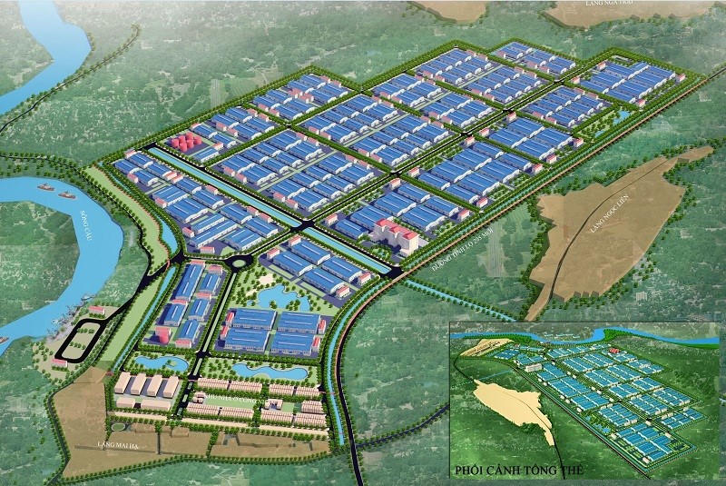 Capella Land làm dự án Khu công nghiệp 377ha tại Bắc Giang.