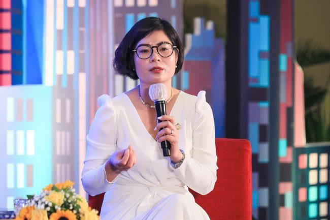 Bà Trần Nguyện, Trưởng ban Kinh doanh Tập đoàn Sun World, Tập đoàn Sun Group. &nbsp;