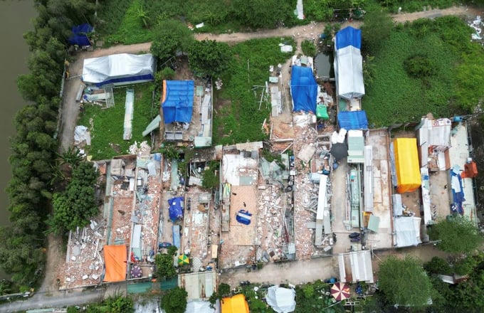 Toàn cảnh vụ xây trái phép 150 căn nhà tại phường Tân Tạo, quận Bình Tân, TP. HCM