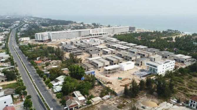 Khu nghỉ mát Malibu Hội An. Ảnh: Chu Lai