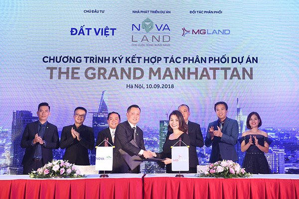 MLAND, TATILAND, MGLAND trở thành đại lý phân phối The Grand Manhattan