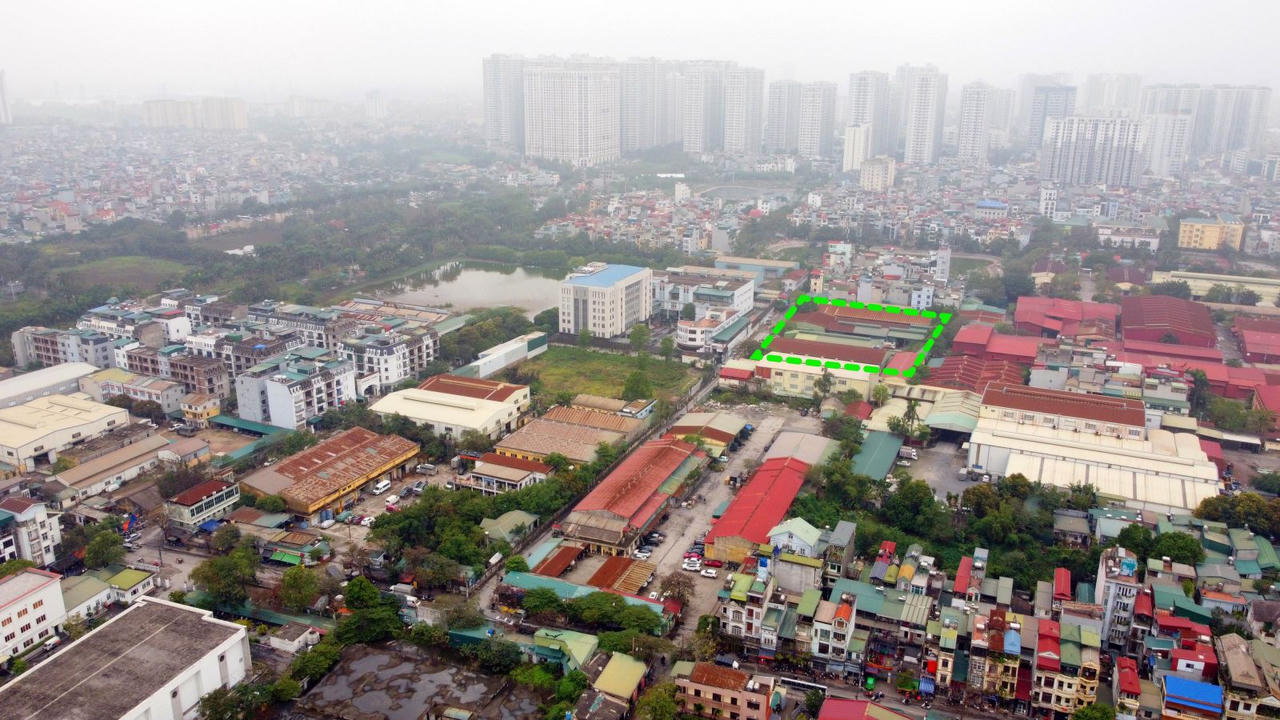 Dự án Nhà ở xã hội cao tầng Vĩnh Hưng được thực hiện với quy mô sử dụng đất khoảng 4.516m2.