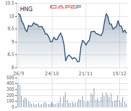 Hoàng Anh Gia Lai bán xong cổ phiếu HNG để làm tài sản đảm bảo cho tái cơ cấu khoản vay