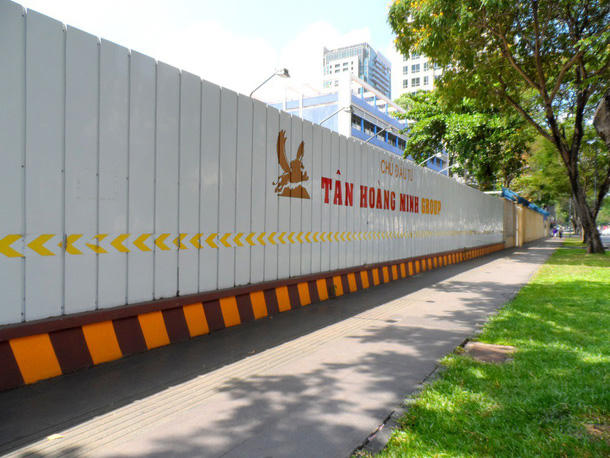 Lô&nbsp;đất vàng 23 Lê Duẩn, Quận 1, TP.HCM từng bị Tân Hoàng Minh đòi huỷ kết quả đấu giá. &nbsp;