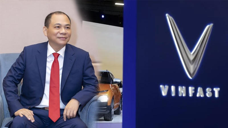 Tỷ phú Phạm Nhật Vượng tài trợ thêm 50.000 tỷ đồng cho VinFast&nbsp;