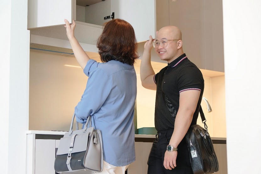 Các khách hàng nhận bàn giao trong đợt đầu tiên đều rất hài lòng về chất lượng của các chi tiết hoàn thiện bên trong căn hộ hàng hiệu Marriott. &nbsp;