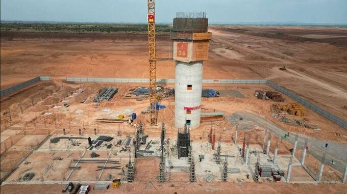 Sân bay quốc tế Long Thành hiện đang được đẩy nhanh tiến độ. Ảnh: Internet &nbsp;