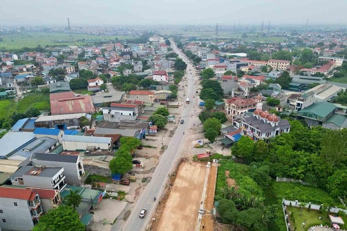 Quận Hà Đông và huyện Chương Mỹ đang tập trung tháo gỡ vướng mắc giải phóng mặt bằng. Ảnh: Hữu Chánh