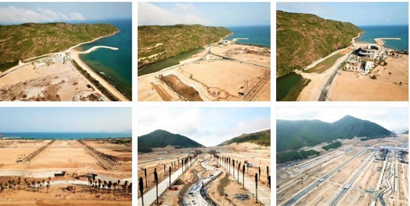 Dự án MerryLand đang triển khai đồng bộ nhiều hạng mục &nbsp;