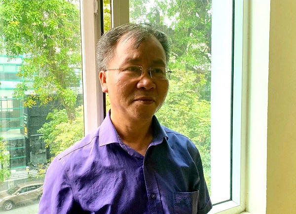 TS Vũ Đình Ánh. (Ảnh: Hà Anh) &nbsp;