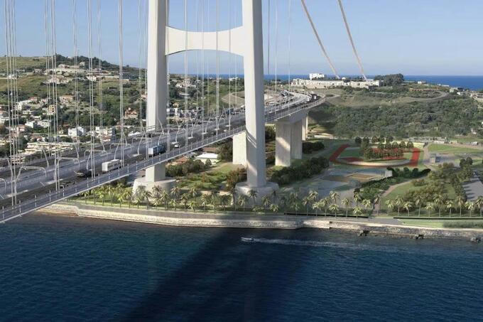 Cây cầu treo này có vốn đầu tư khoảng 2,7 tỷ USD (gần 314 nghìn tỷ đồng)