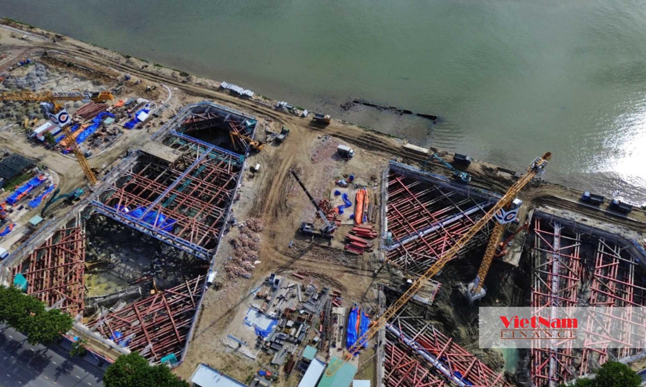 Toàn cảnh khu vực Đà Nẵng chuẩn bị đào hầm chui qua sông Hàn