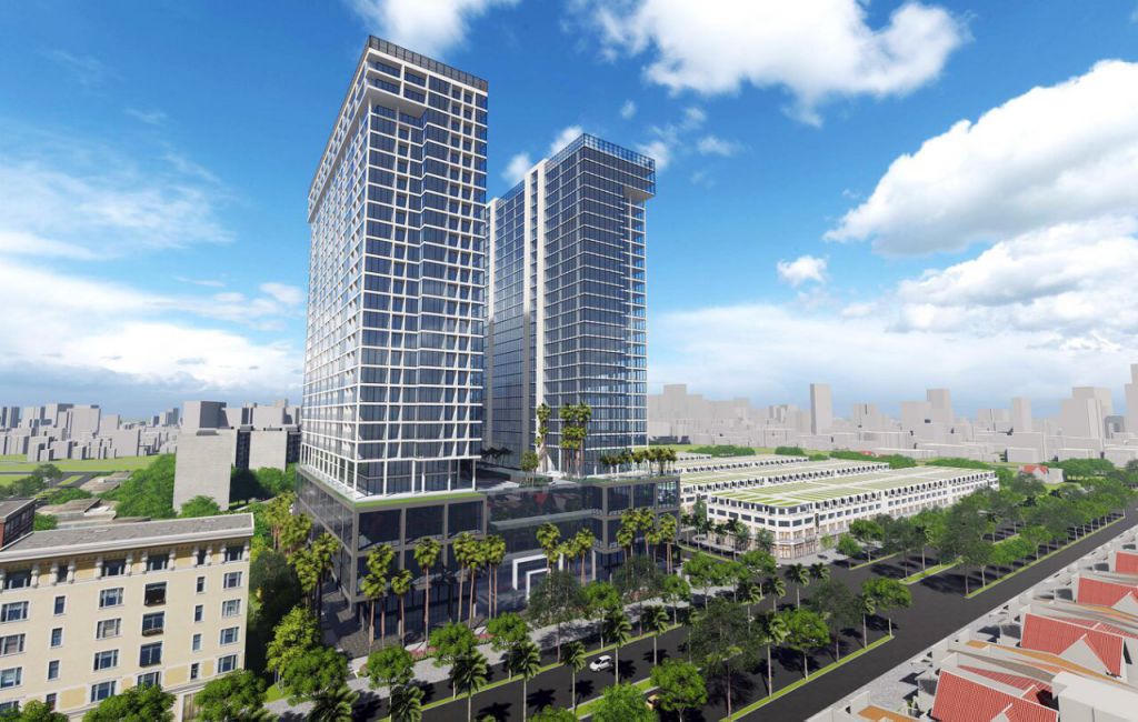 Phối cảnh dự án Apec Diamond Park Lạng Sơn.