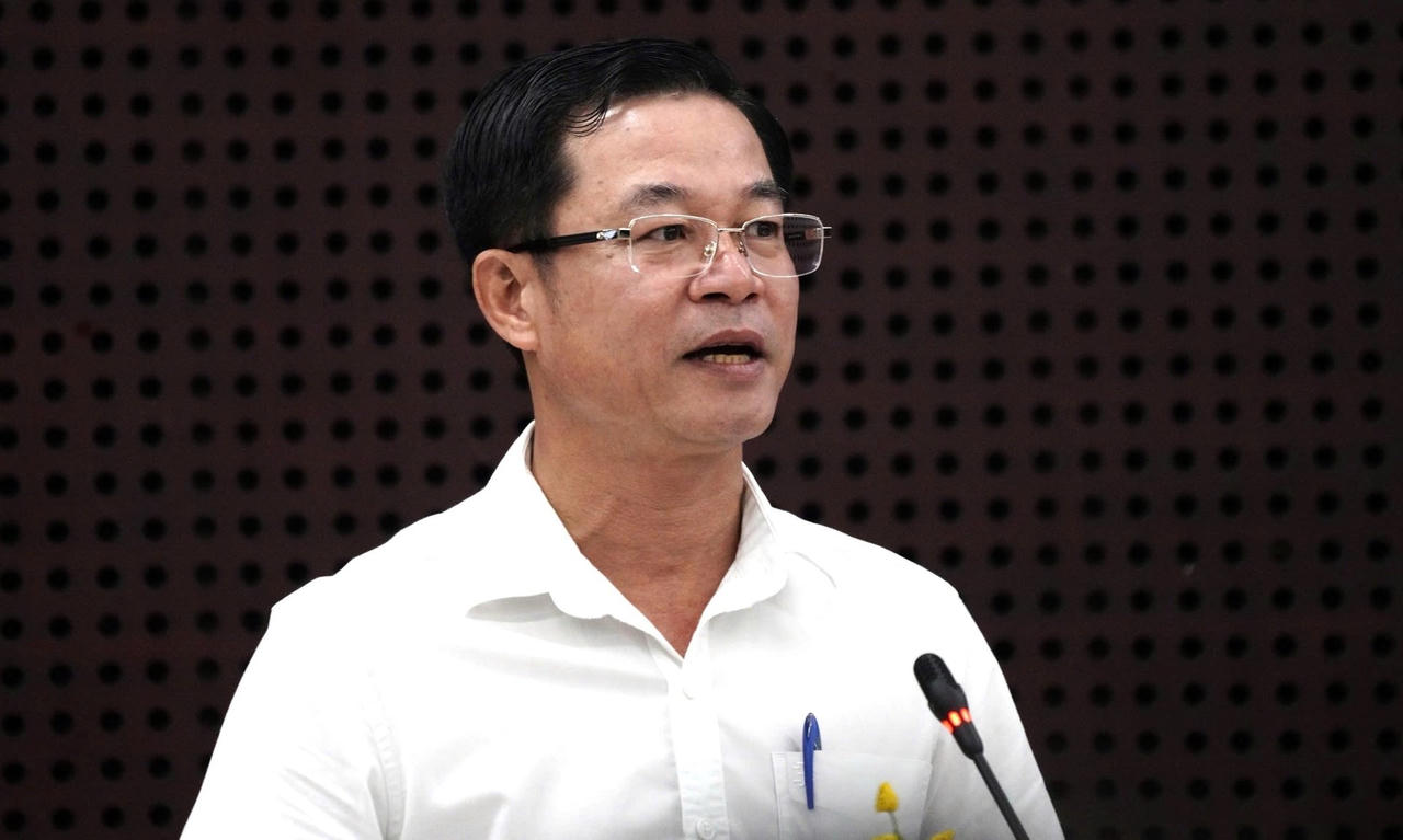 Ông Võ Nguyên Chương, Phó Giám đốc Sở TN&MT TP. Đà Nẵng.