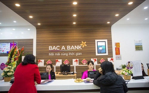
Một Phòng giao dịch của Ngân hàng TMCP Bắc Á. Ảnh: Internet.
