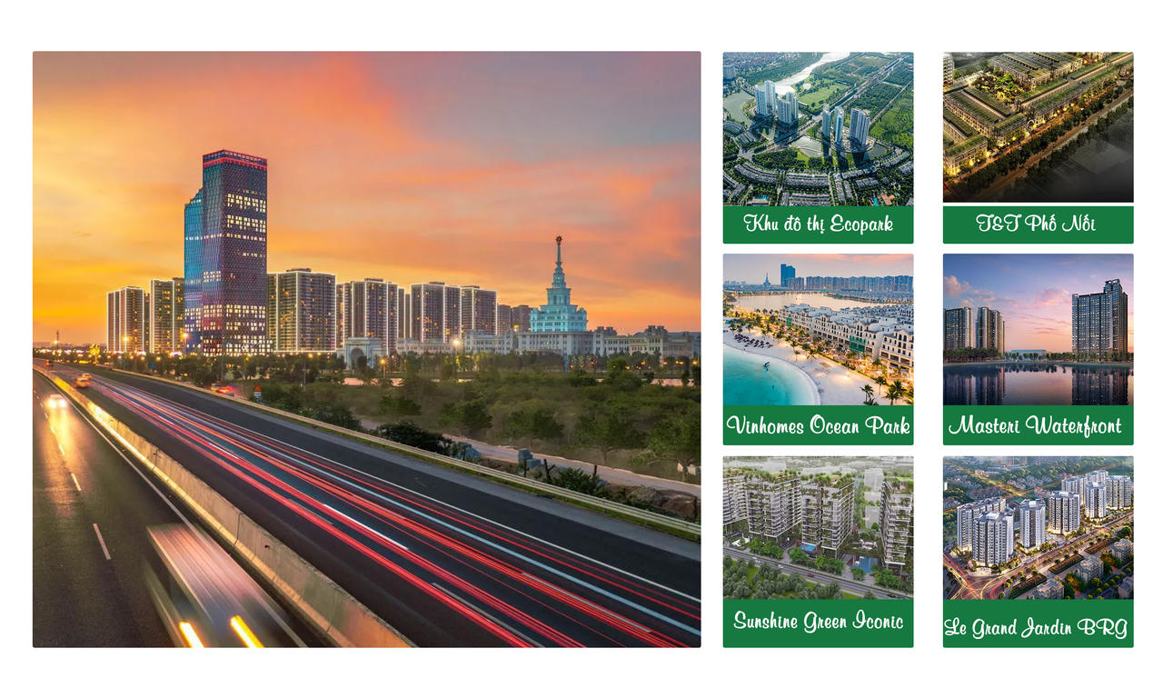 Giải mã “sức hút” từ thị trường bất động sản phía Đông và phía Tây Hà Nội