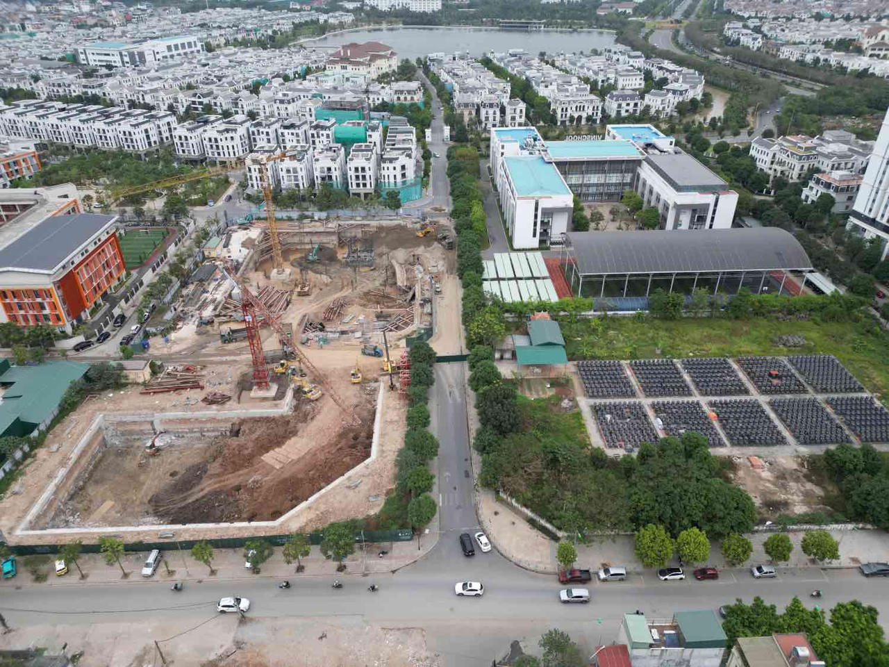 Dự án chung cư Ruby Riverside tại ô đất ký hiệu CT8 thuộc phường Phúc Đồng (quận Long Biên, Hà Nội). Ảnh Báo Lao Động