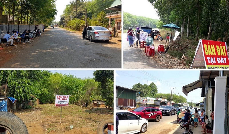 Tháng 3 là thời điểm giá đất tại một số địa phương bắt đầu “nhảy múa” &nbsp;