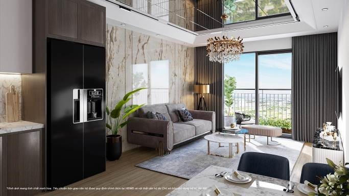 Không gian sống đẳng cấp bên trong căn hộ và tầm view độc đáo thoáng đãng bên ngoài của căn hộ ZR1 – The Zurich. &nbsp;