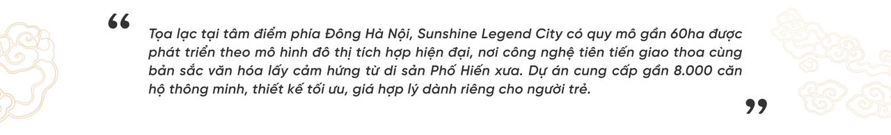 Sunshine Group ra mắt Sunshine Legend City với gần 8.000 căn hộ cao cấp giá hợp lý dành cho người trẻ cùng gói tín dụng từ SHB - góp phần bảo tồn di sản Phố Hiến phía Đông Thủ đô
