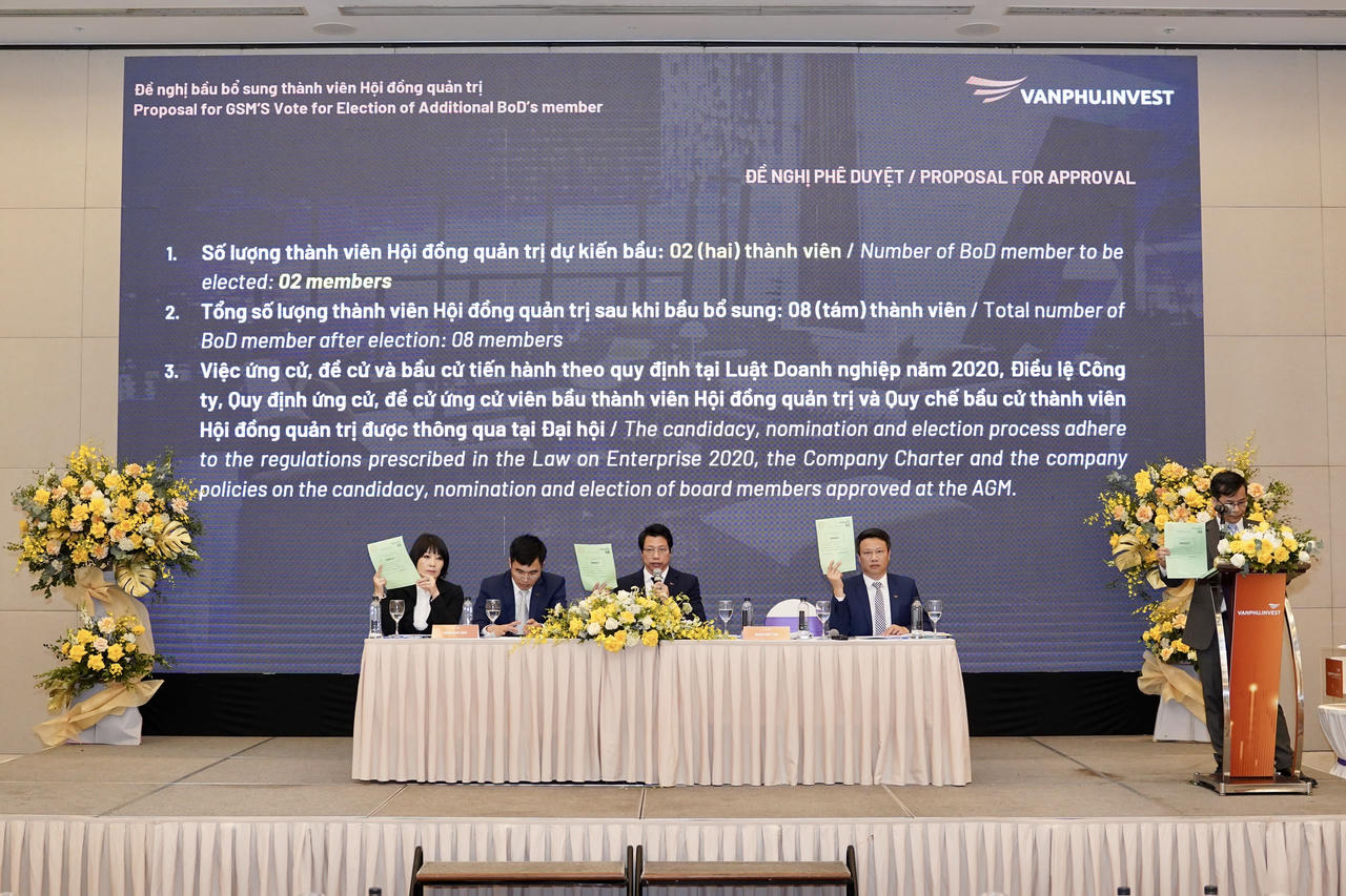 Đại hội bầu bổ sung nhân sự Thành viên HĐQT Công ty &nbsp; &nbsp;