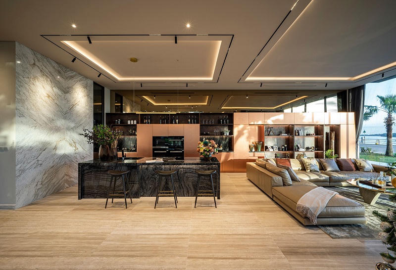 PGA Golf Villas có kiến trúc mở, xóa nhòa không gian trong ngoài. &nbsp;