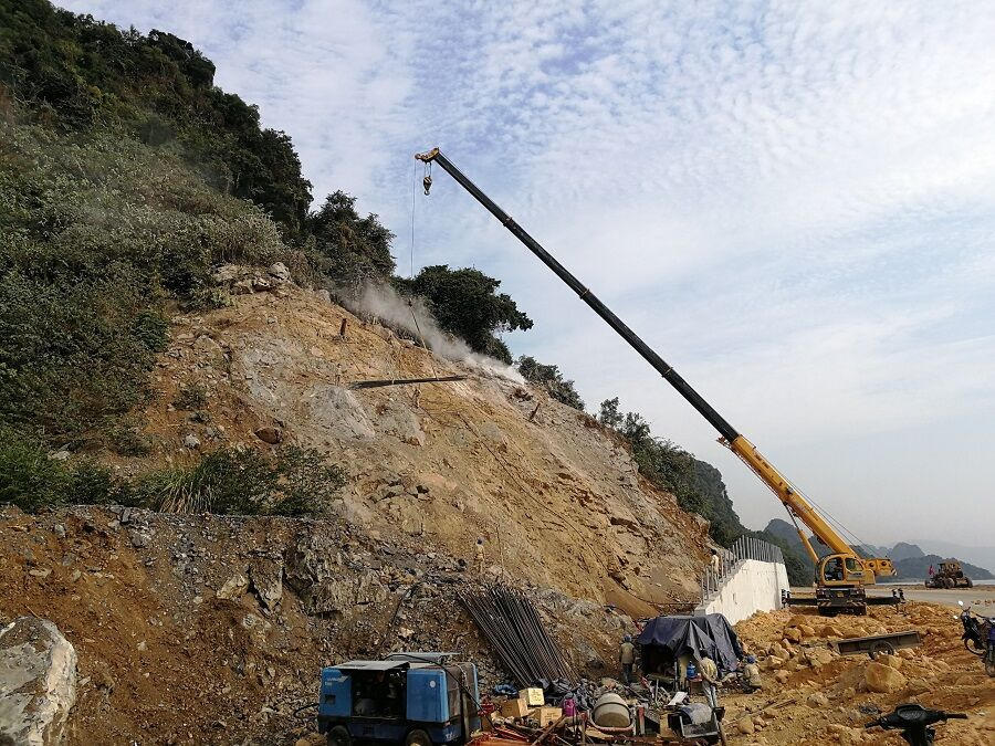 Hình ảnh thi công tại một công trường của ATV Việt Nam &nbsp;