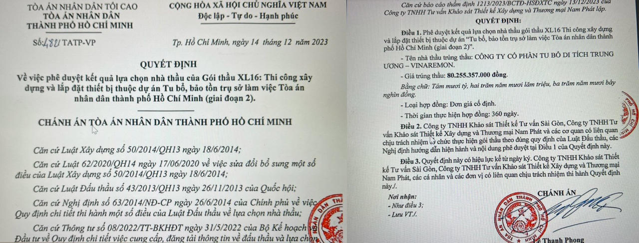 Công ty Vinaremon "một mình một chợ" trúng gói thầu trị giá hơn 80 tỷ đồng