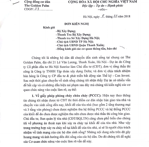 Chung cư 5 sao không sổ hồng, không nhà sinh hoạt cộng đồng và tường nứt toác