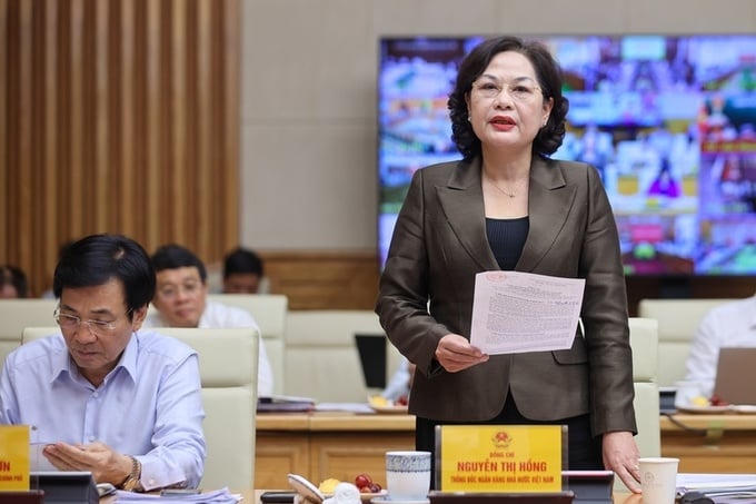 Thống đốc NHNN Nguyễn Thị Hồng. (Ảnh: SBV) &nbsp;