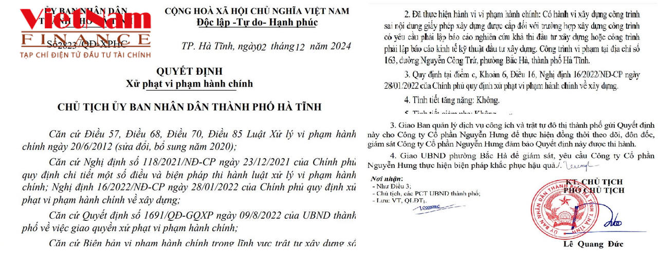 Nữ đại gia tôn thép đứng sau tổ hợp khách sạn dang dở nhiều năm ở Hà Tĩnh