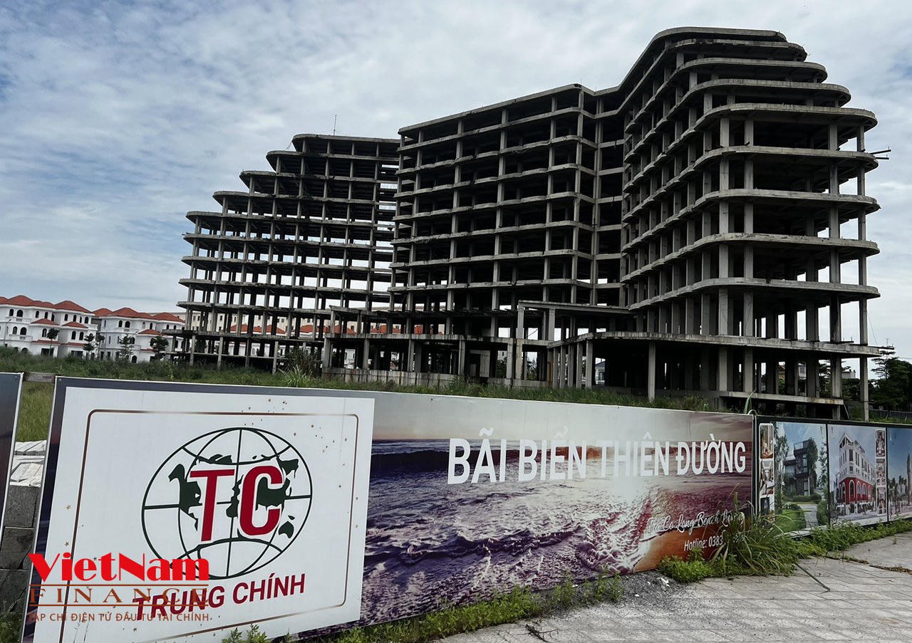 Trà Cổ Long Beach Luxury: Dự án 1.000 tỷ dang dở, từng bị NH rao bán siết nợ