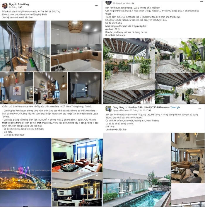 Cạn tiền, đại gia tháo chạy khỏi căn hộ penthouse